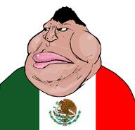 brown_skin closed_mouth fat flag:mexico hair hawk large_lips variant:meximutt // 888x849 // 59KB