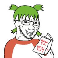 404 4chan book glasses hand holding_book holding_object reading smile smug soyjak stubble variant:soyak yotsoyba // 465x471 // 55KB