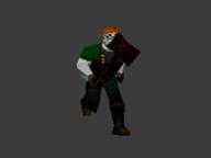 3d animated axe badge boot boots clothes flag:iceland GIF glasses glove green_shirt grin gun hair medal meta:tagme nose orange_hair quake sean shemmy smile soyjak stubble tshirt variant:unknown video_game // 640x480 // 2.2MB