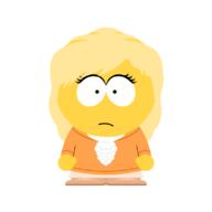 blond_hair boots cartoon clothes coco_(ongezellig) eyelashes frown full_body long_hair looking_at_viewer meta:not_a_soyjak ongezellig skirt south_park style_emulation // 800x800 // 66KB