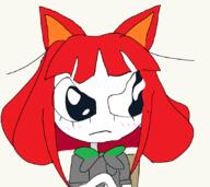 angry arms blush bowtie cat_ears clothes distorted frown mymy ongezellig red_hair soymy tama variant:soymy zellig // 855x762 // 82KB