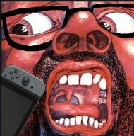 album_cover beard glasses king_crimson music nintendo_switch open_mouth tagmr tounge // 253x255 // 31KB