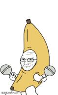 animated bald banana dancing glasses smug stubble variant:soyak // 245x400 // 239KB