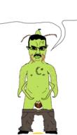 cockroach extra_limb foodjak fruit full_body nipples pants pear roach roachbooru small_penis speech_bubble subvariant:obsessedchud variant:chudjak // 1375x2392 // 63KB