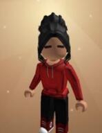 closed_eyes clothes full_body hair hoodie maya_ongezellig meta:not_a_soyjak no_mouth ongezellig roblox shoes // 596x774 // 58KB